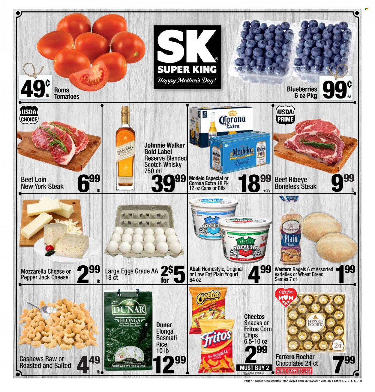 Super King Markets ad - 05/10/2023 - 05/16/2023. Page 1