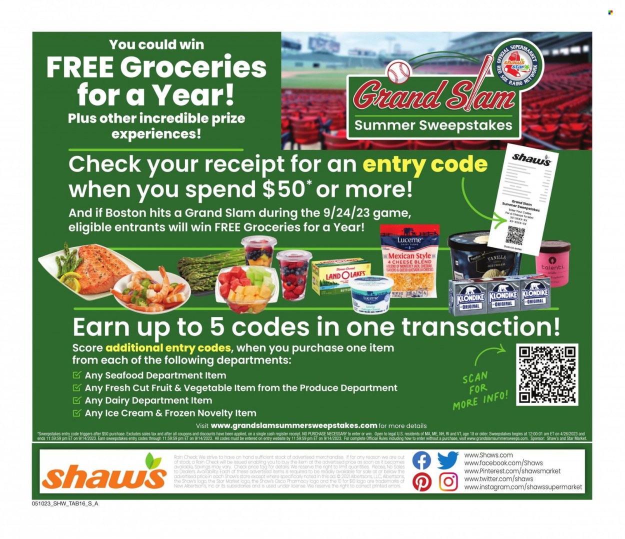 Shaw’s ad - 05/10/2023 - 06/15/2023. Page 16