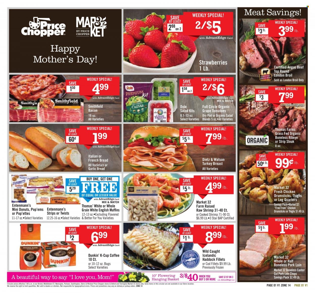 Price Chopper ad - 05/14/2023 - 05/20/2023. Page 1