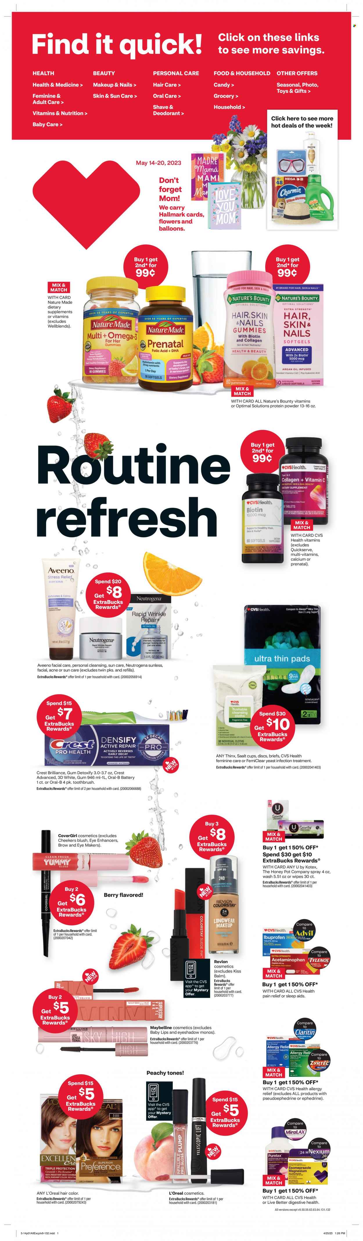 CVS Pharmacy ad - 05/14/2023 - 05/20/2023. Page 1
