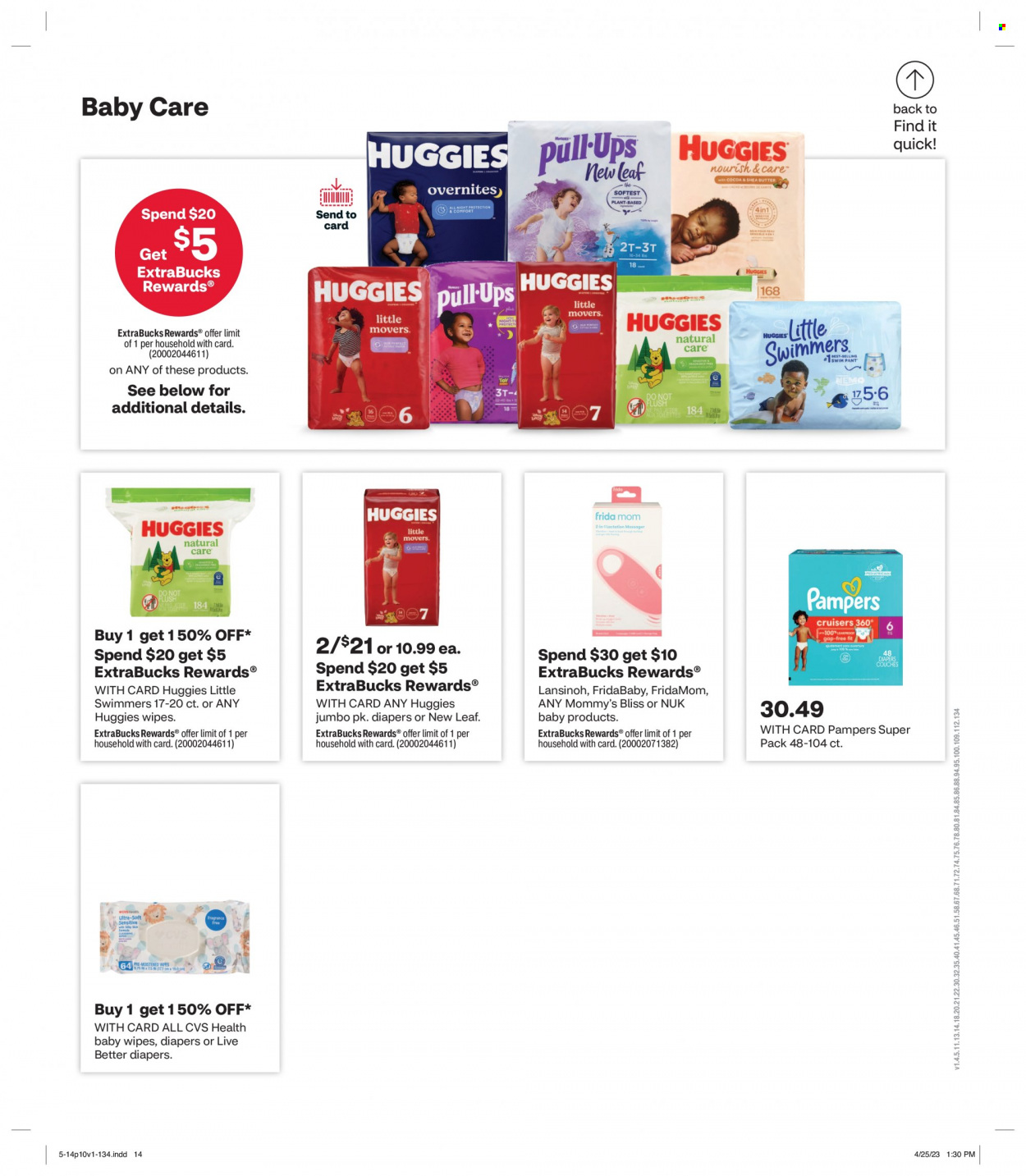 CVS Pharmacy ad - 05/14/2023 - 05/20/2023. Page 10