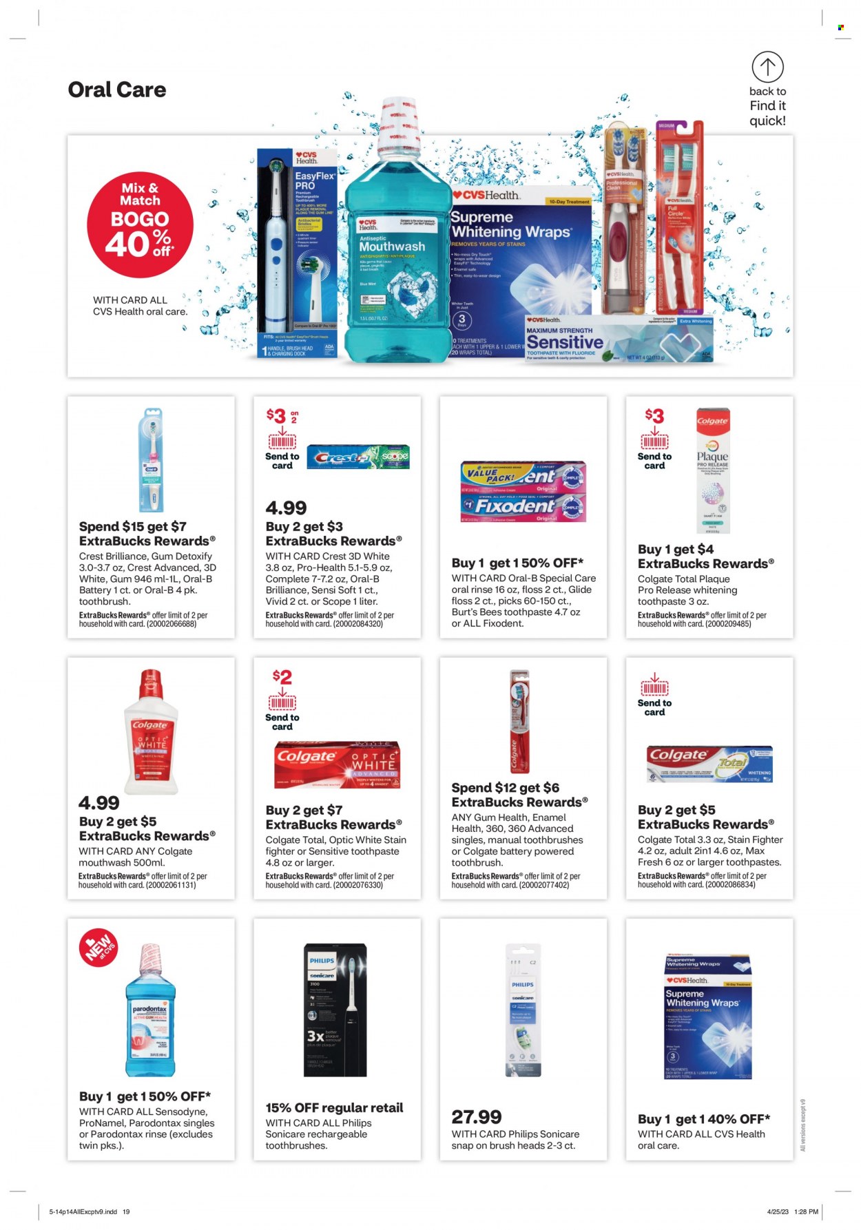 CVS Pharmacy ad - 05/14/2023 - 05/20/2023. Page 15