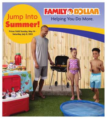 Family Dollar Flyer - May 14, 2023 - June 08, 2023.