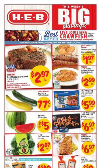 H-E-B Flyer - 05/17/2023 - 05/23/2023.
