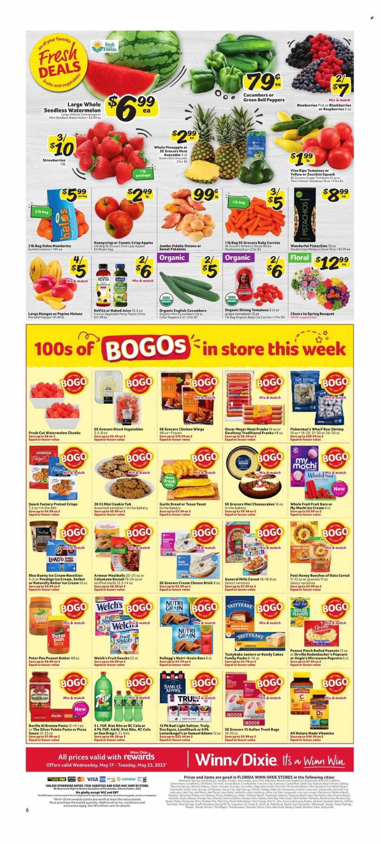 Winn Dixie ad - 05/17/2023 - 05/23/2023. Page 6