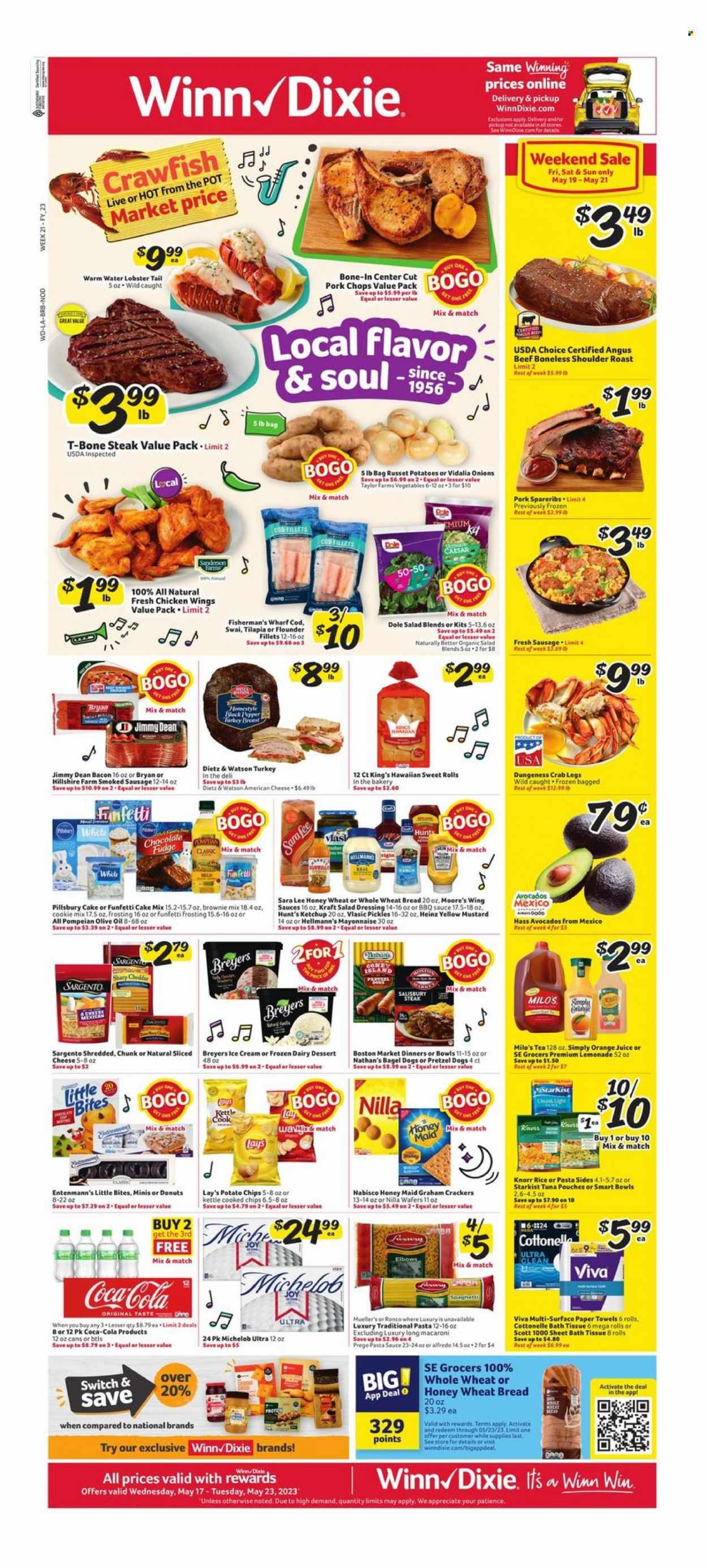 Winn Dixie ad - 05/17/2023 - 05/23/2023. Page 1