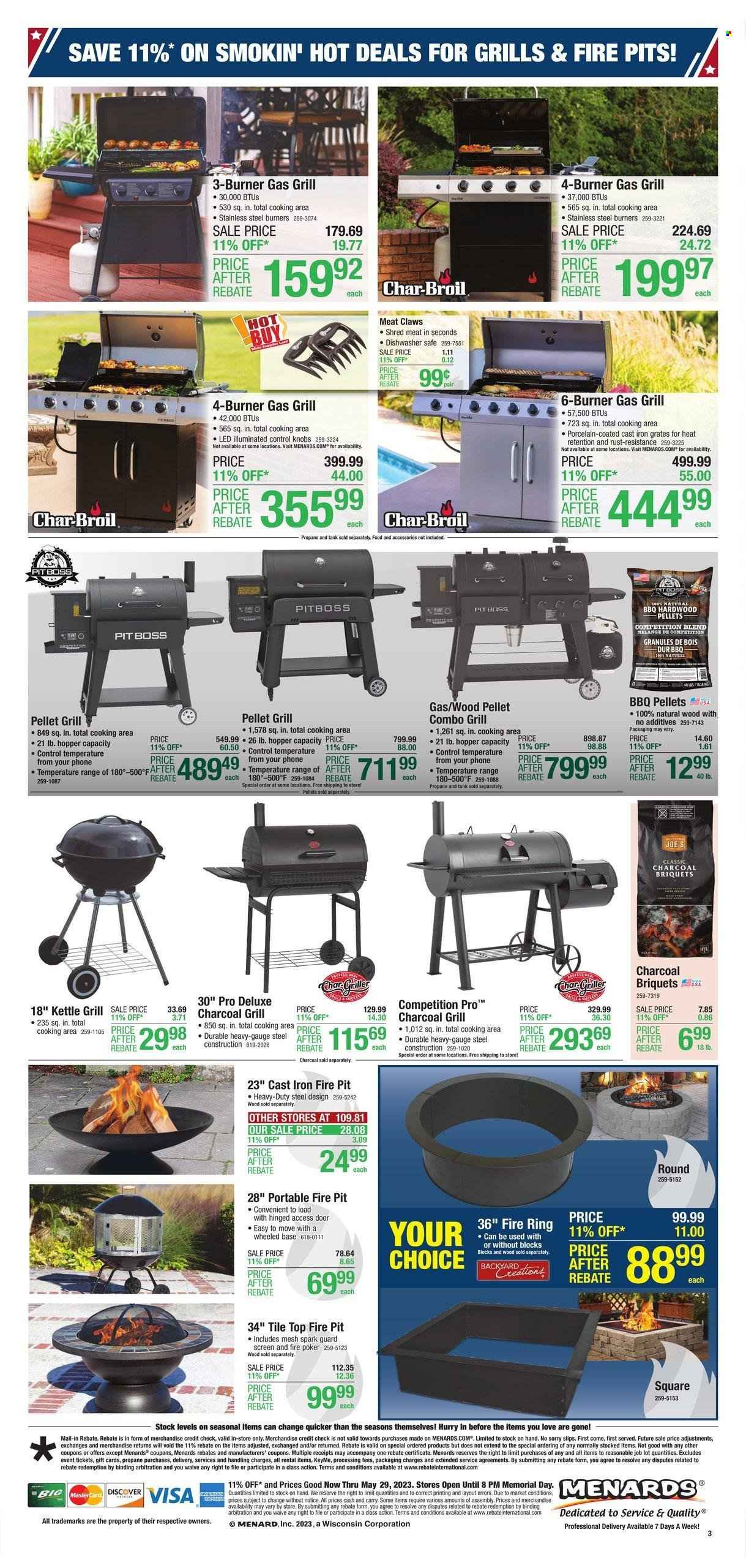 Menards ad - 05/17/2023 - 05/29/2023. Page 6