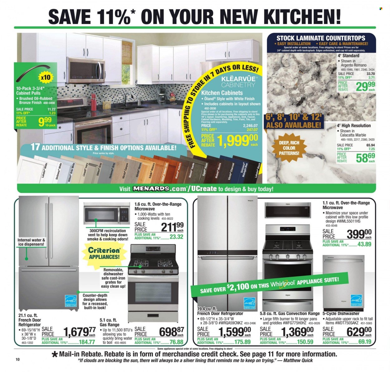 Menards ad - 05/17/2023 - 05/29/2023. Page 20