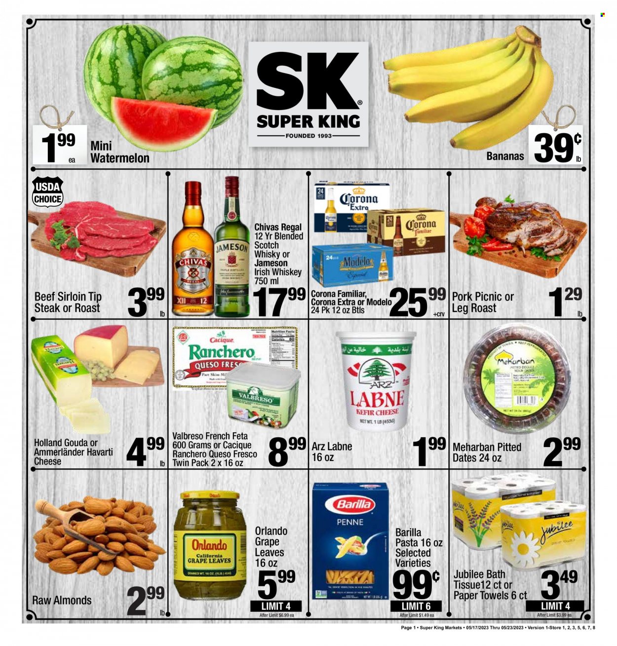 Super King Markets ad - 05/17/2023 - 05/23/2023. Page 1