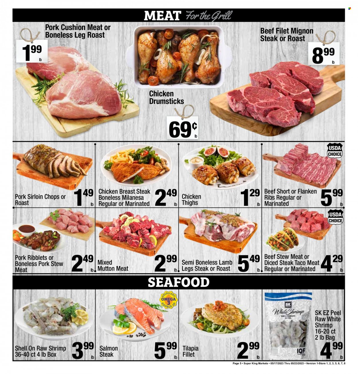 Super King Markets ad - 05/17/2023 - 05/23/2023. Page 5