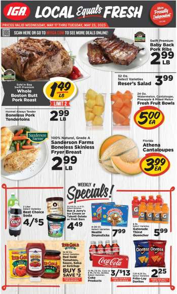 IGA Flyer - 05/17/2023 - 05/23/2023.