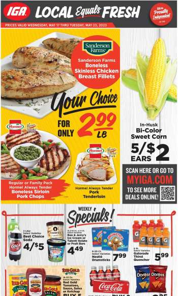 IGA Flyer - 05/17/2023 - 05/23/2023.