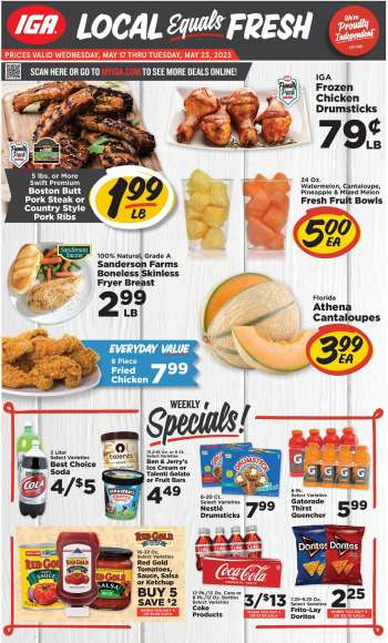 IGA Flyer - 05/17/2023 - 05/23/2023.