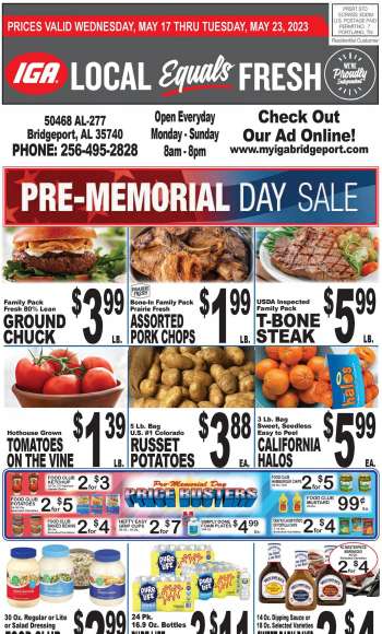 IGA Flyer - 05/17/2023 - 05/23/2023.