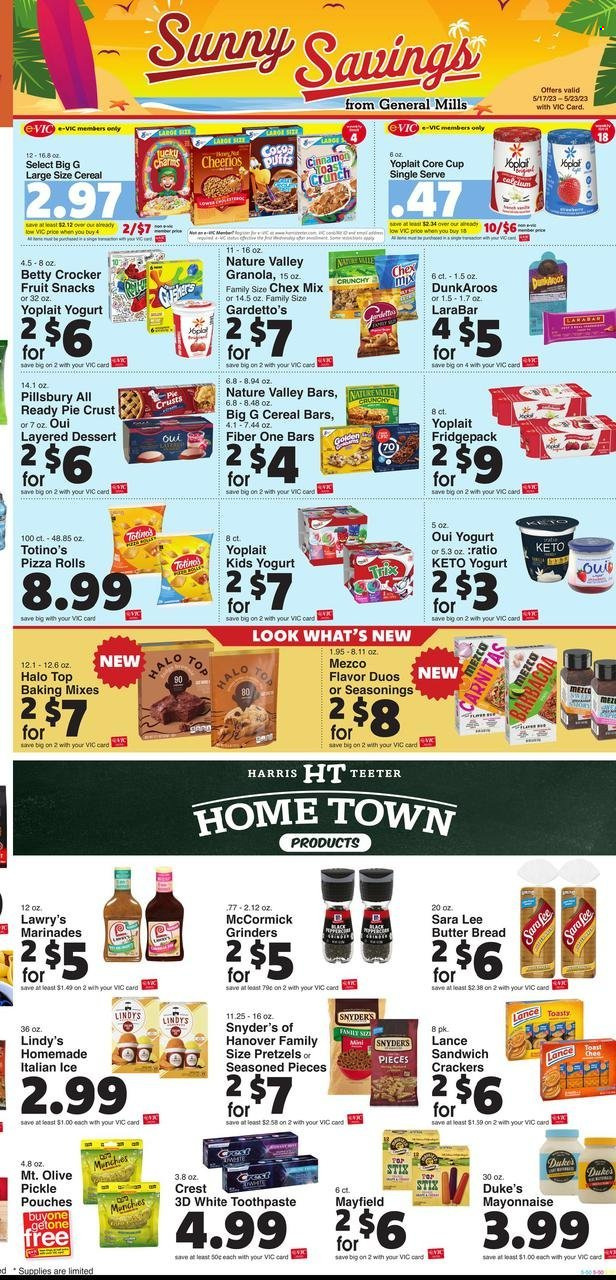 Harris Teeter ad - 05/17/2023 - 05/23/2023. Page 7
