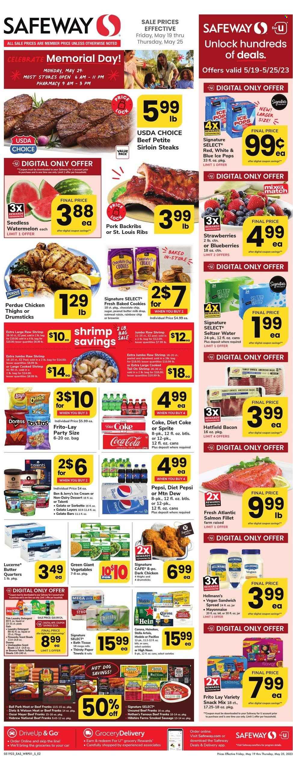 Safeway ad - 05/19/2023 - 05/25/2023. Page 1