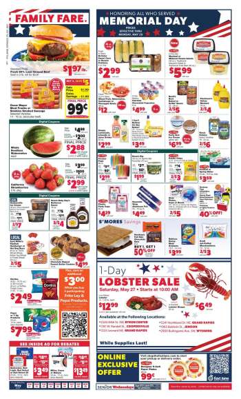 Family Fare Flyer - 05/21/2023 - 05/29/2023.