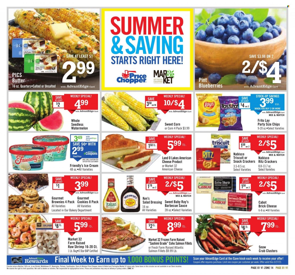 Price Chopper ad - 05/21/2023 - 05/27/2023. Page 1