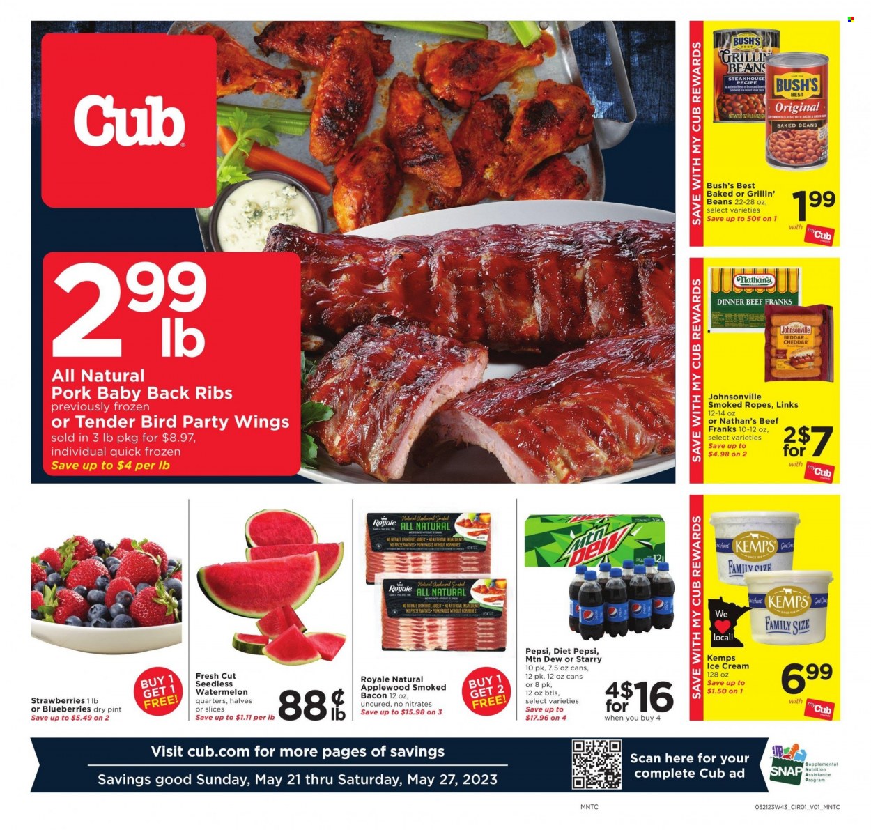 Cub Foods ad - 05/21/2023 - 05/27/2023. Page 1