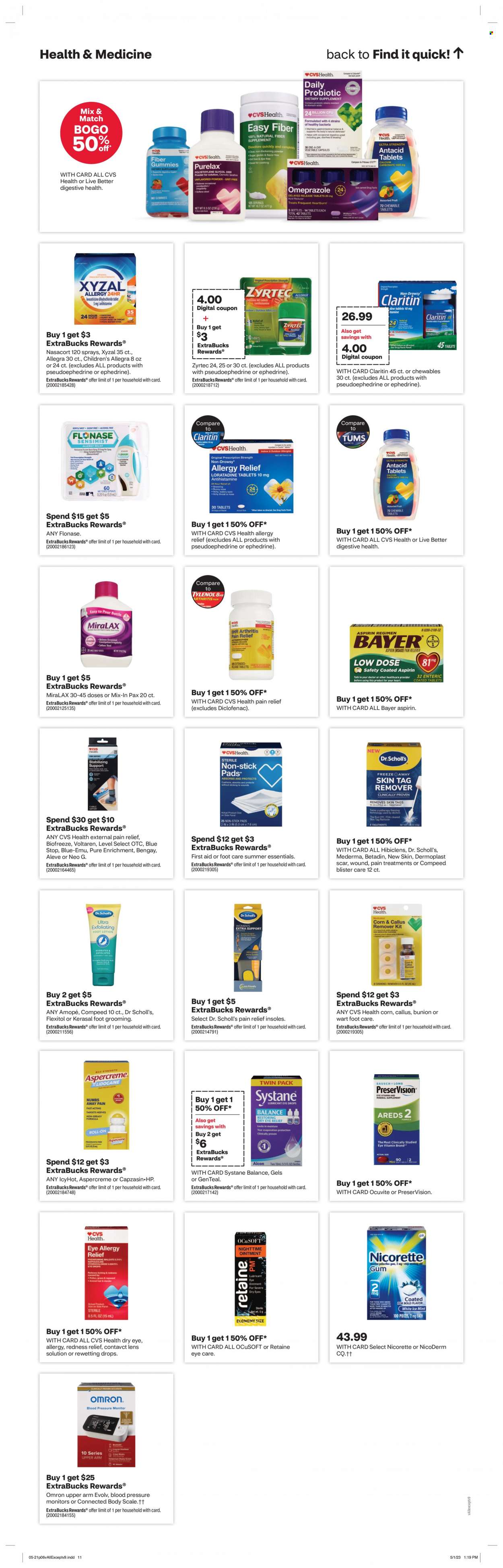 CVS Pharmacy ad - 05/21/2023 - 05/27/2023. Page 6