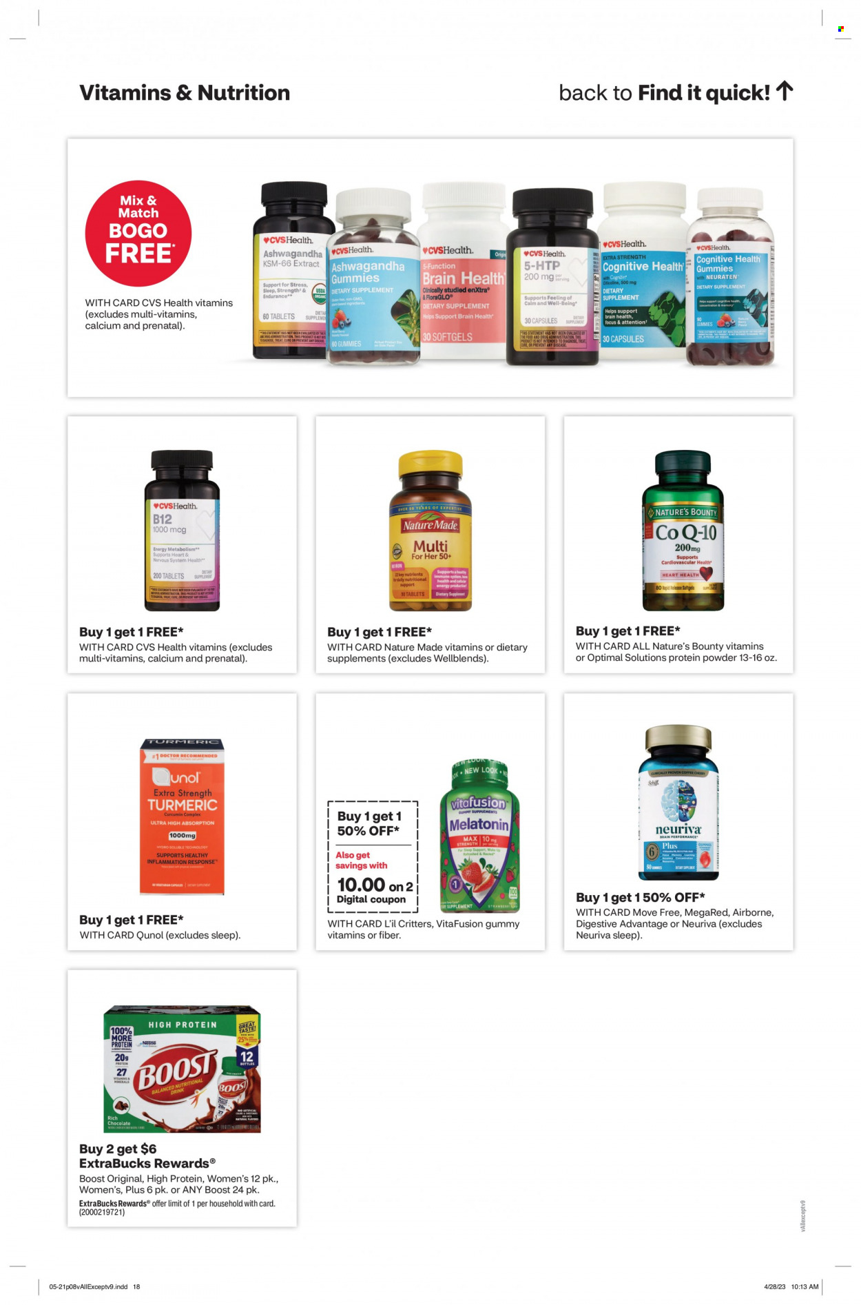 CVS Pharmacy ad - 05/21/2023 - 05/27/2023. Page 8