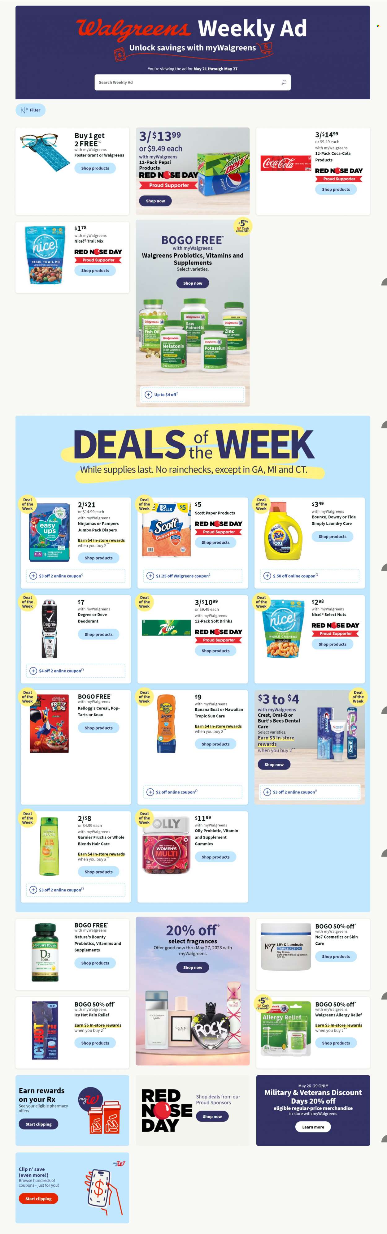 Walgreens ad - 05/21/2023 - 05/27/2023. Page 1