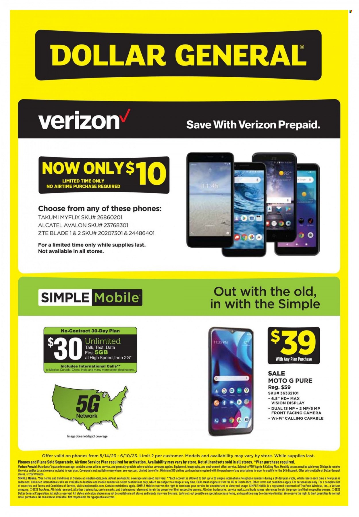 Dollar General ad - 05/14/2023 - 06/10/2023. Page 2