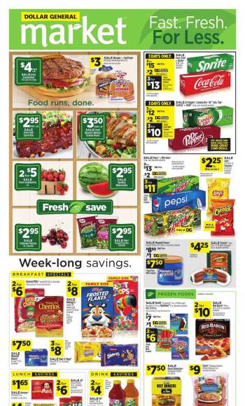 Dollar General Flyer - May 21, 2023 - May 27, 2023.