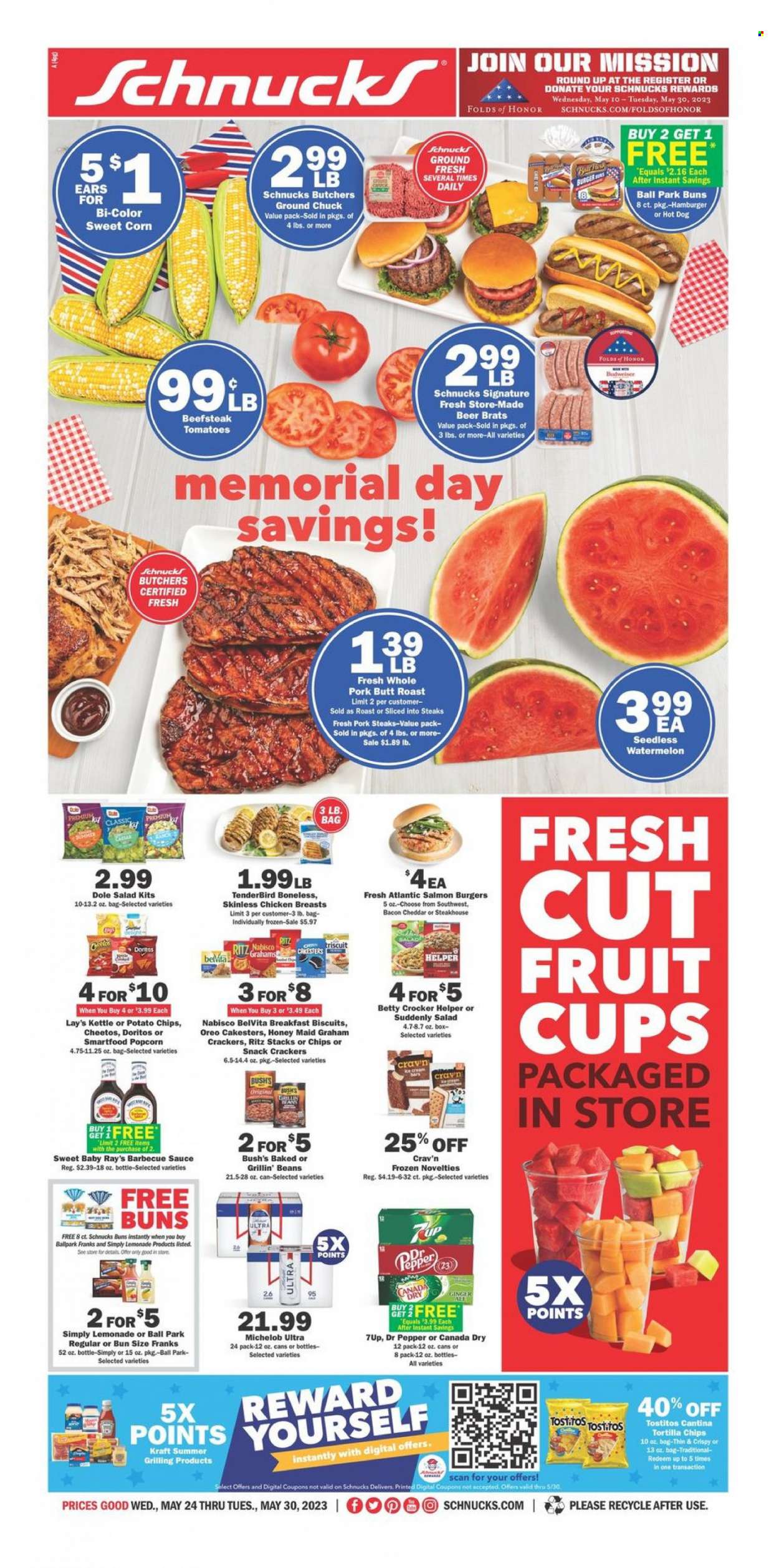 Schnucks ad - 05/24/2023 - 05/31/2023. Page 1