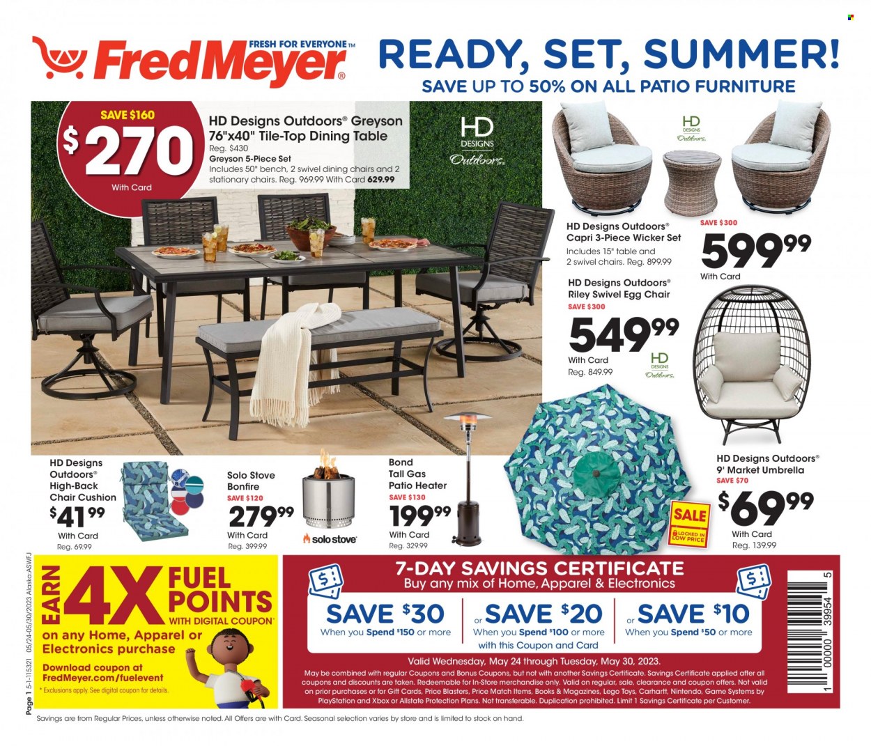 Fred Meyer ad - 05/24/2023 - 05/30/2023. Page 1