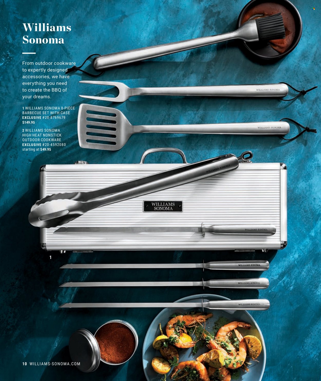 thumbnail - Williams-Sonoma Flyer - Sales products - cookware set. Page 11.