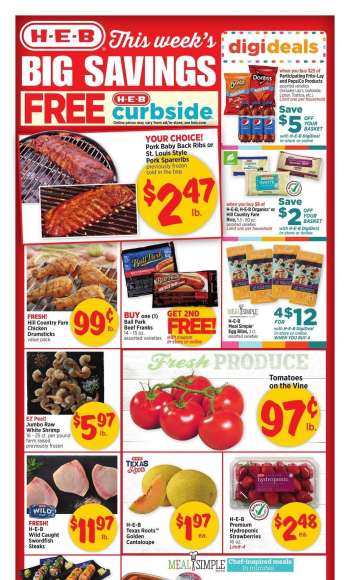 H-E-B Flyer - 05/24/2023 - 05/30/2023.