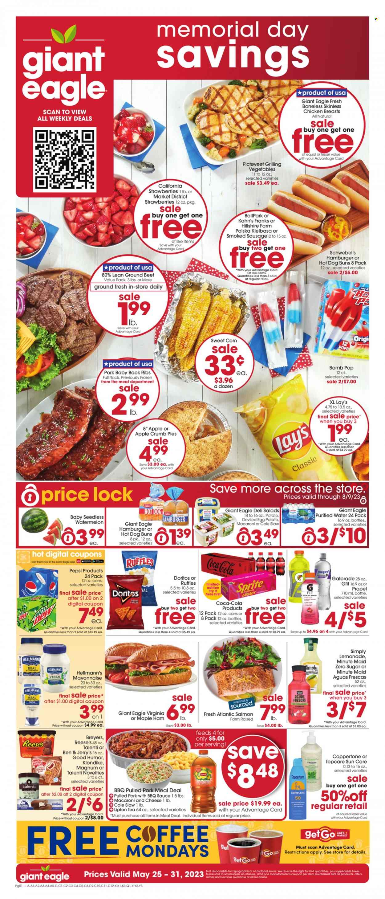 Giant Eagle ad - 05/25/2023 - 05/31/2023. Page 1