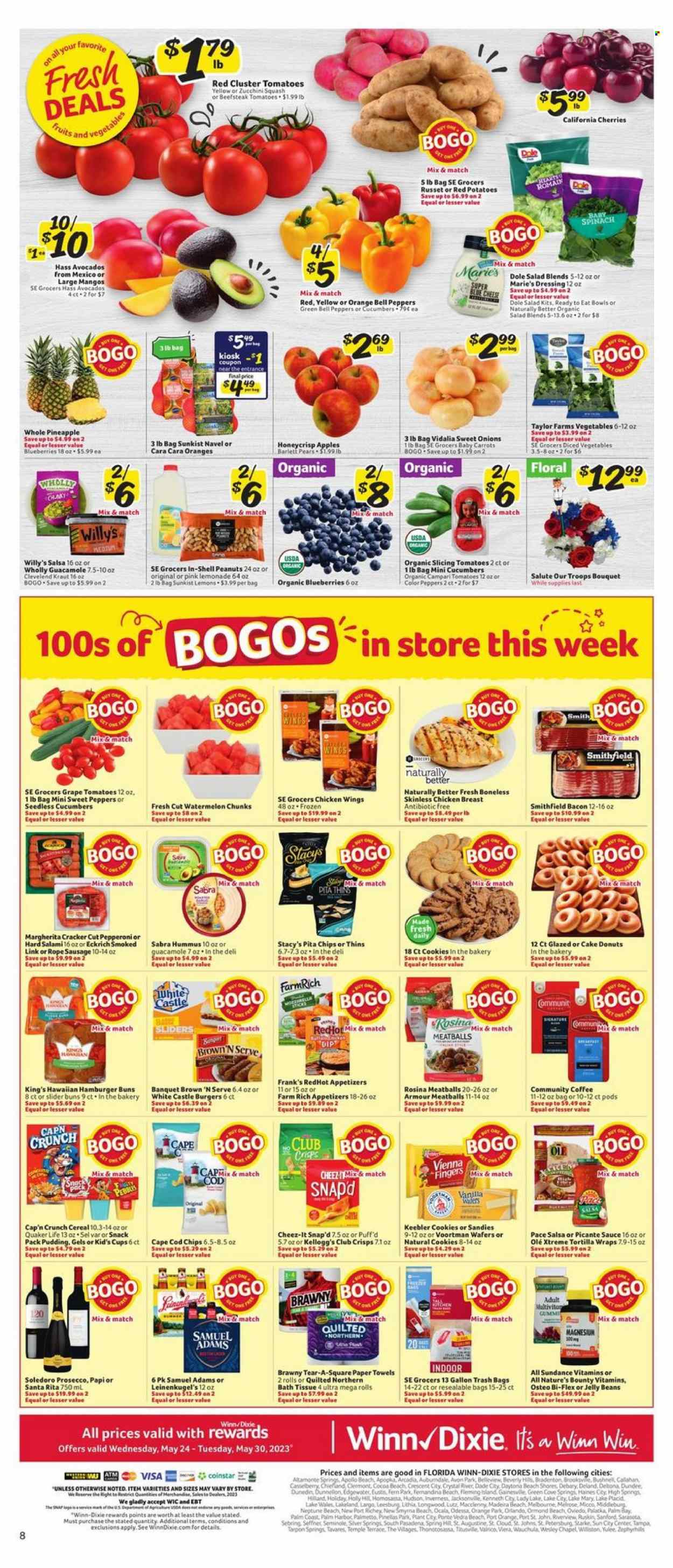 Winn Dixie ad - 05/24/2023 - 05/30/2023. Page 8