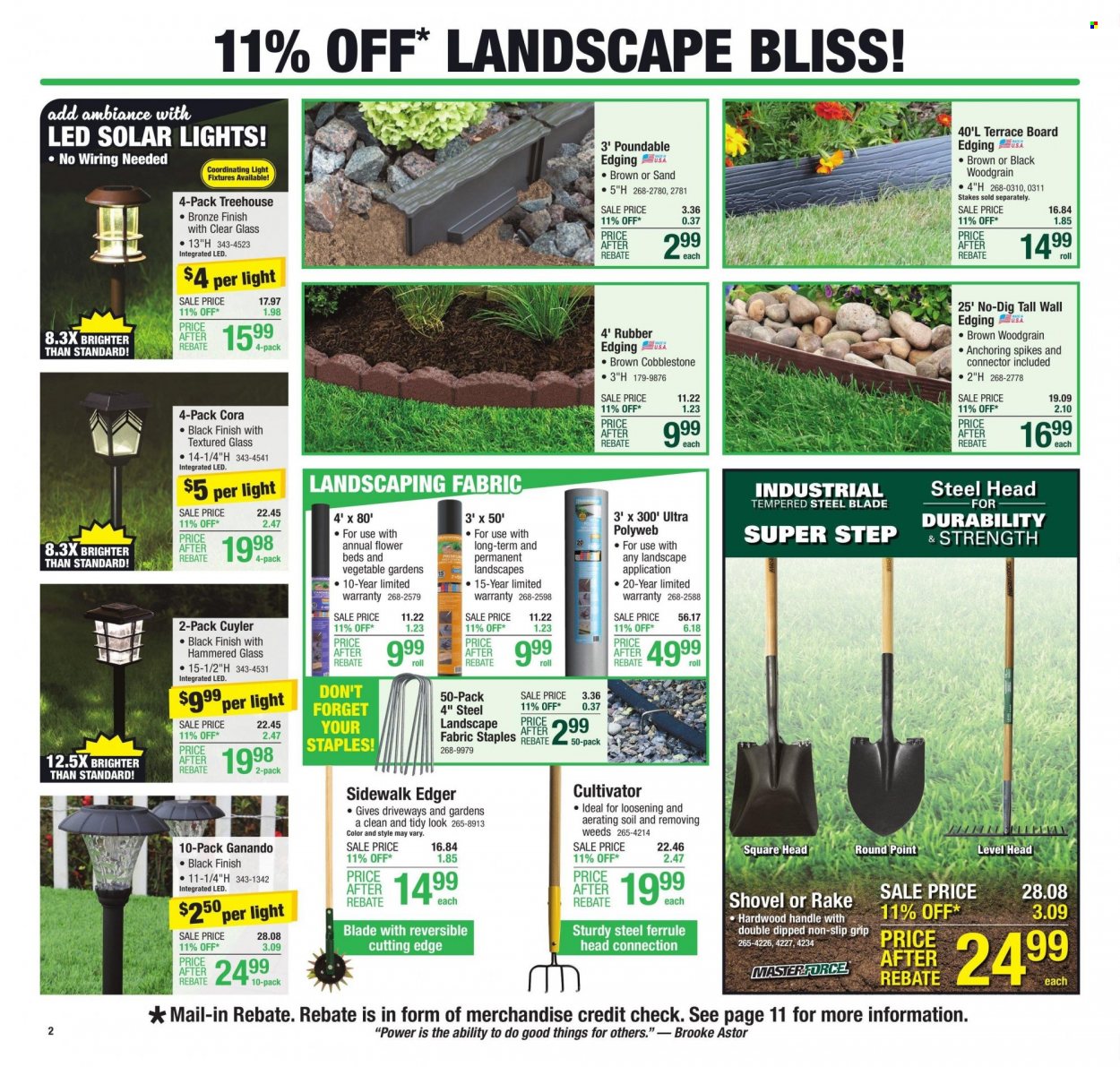 Menards ad - 05/24/2023 - 06/04/2023. Page 2