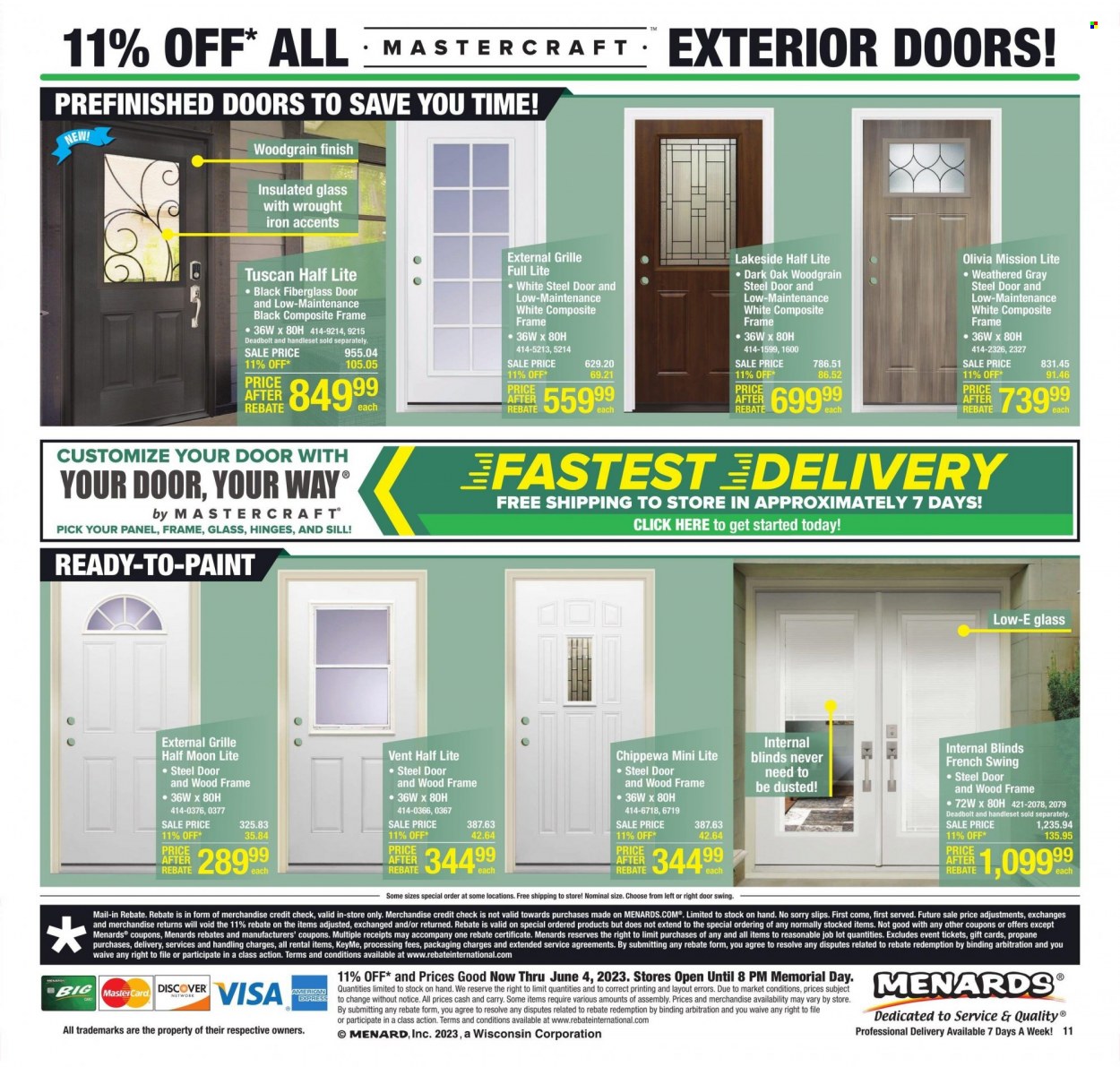 Menards ad - 05/24/2023 - 06/04/2023. Page 24