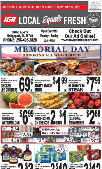 IGA Flyer - 05/24/2023 - 05/30/2023.