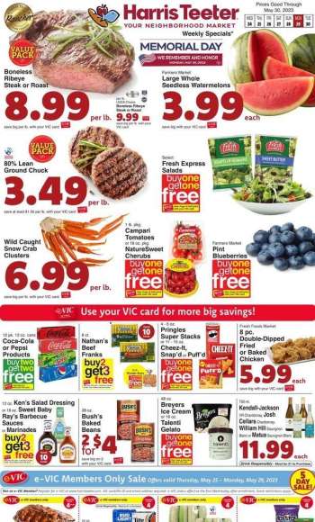 Harris Teeter Flyer - 05/24/2023 - 05/30/2023.