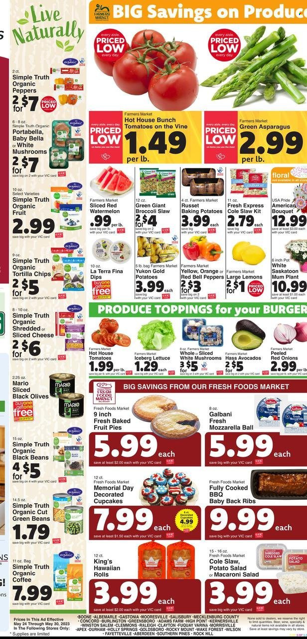 Harris Teeter ad - 05/24/2023 - 05/30/2023. Page 7