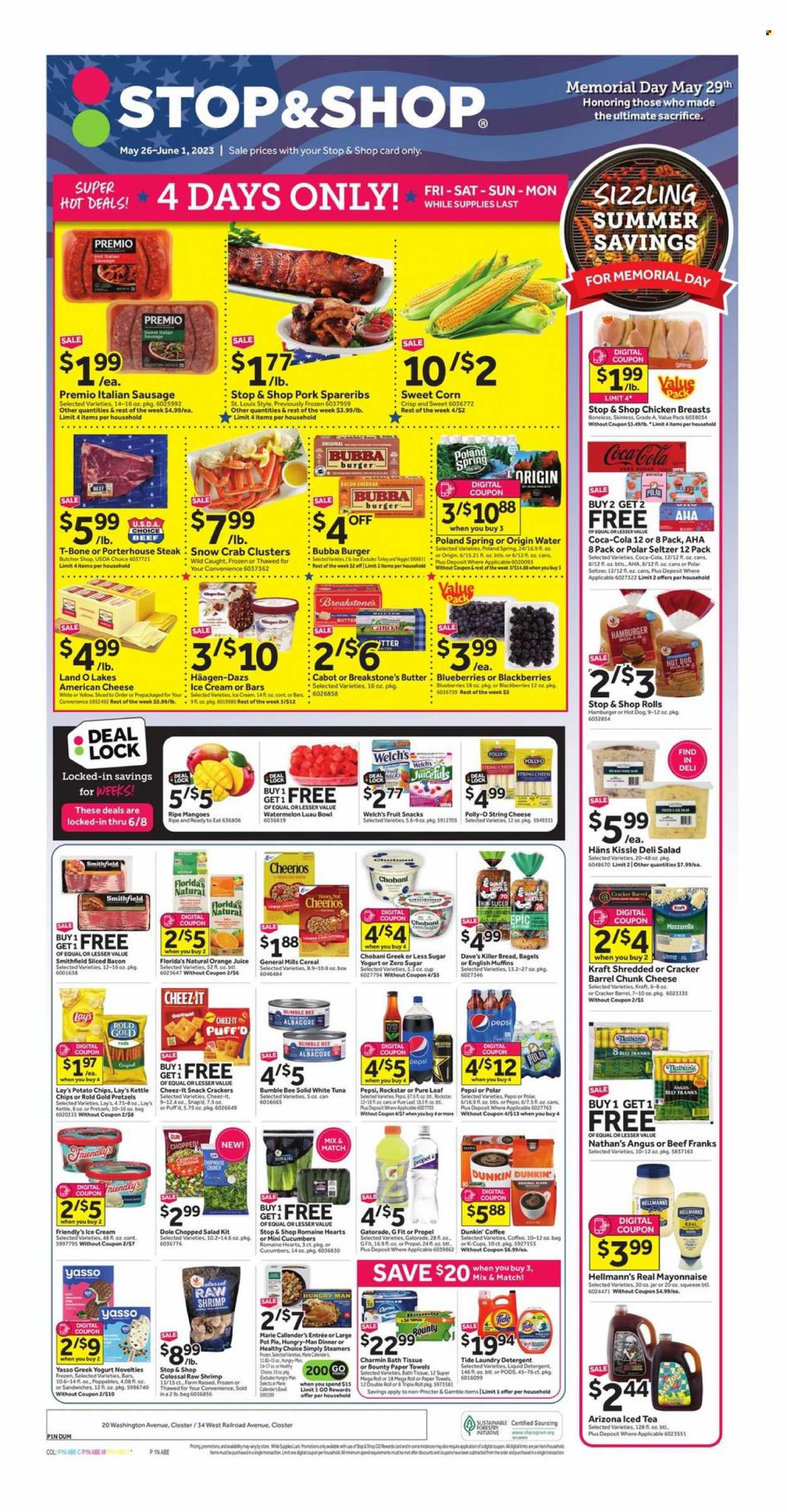 Stop & Shop ad - 05/26/2023 - 06/01/2023. Page 1