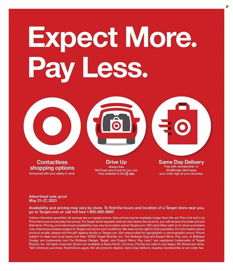 Target ad - 05/21/2023 - 05/27/2023. Page 29