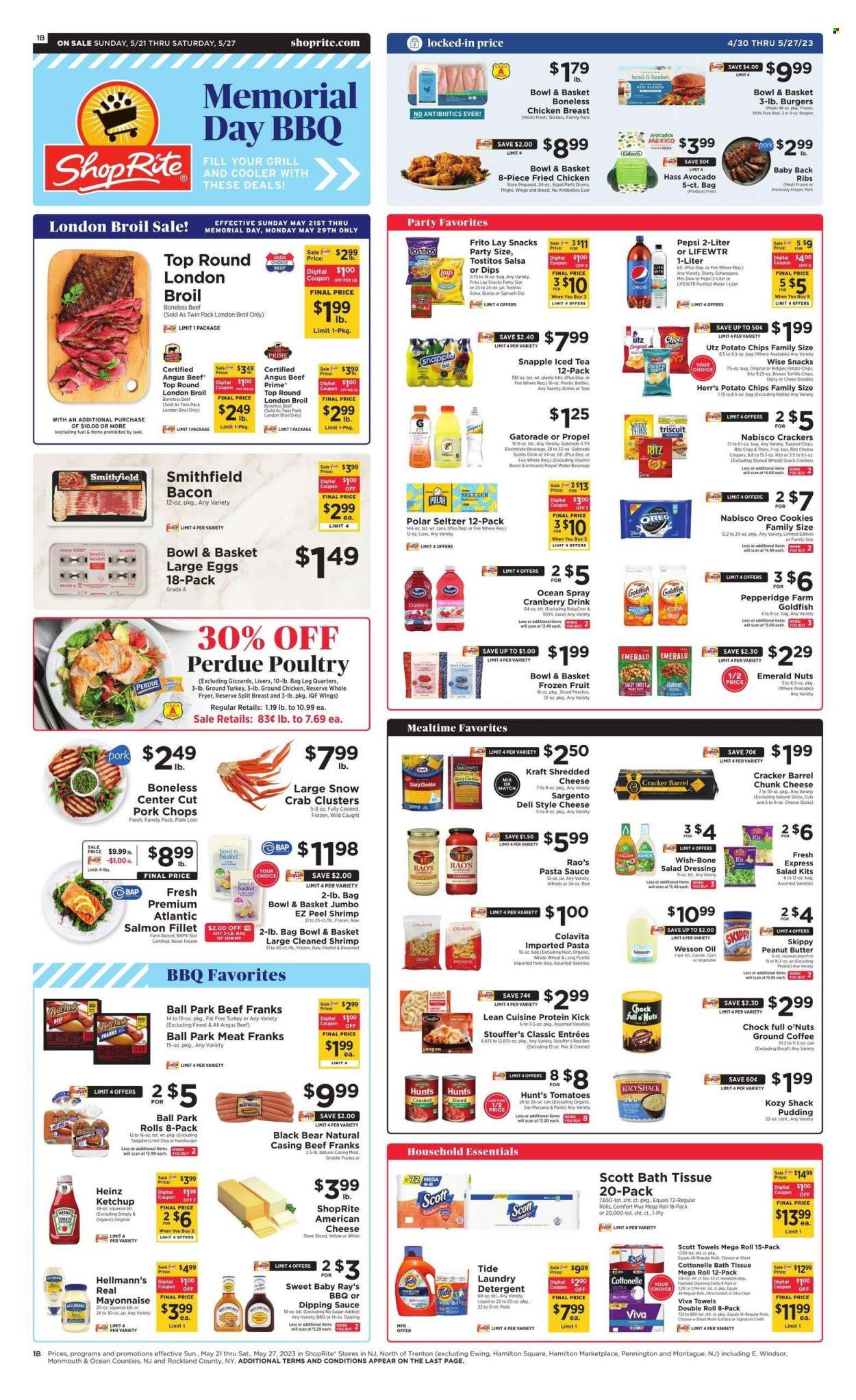 ShopRite ad - 05/21/2023 - 05/27/2023. Page 1