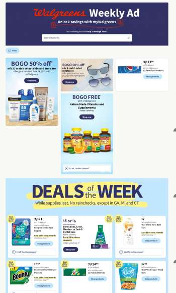 Walgreens Flyer - 05/28/2023 - 06/03/2023.