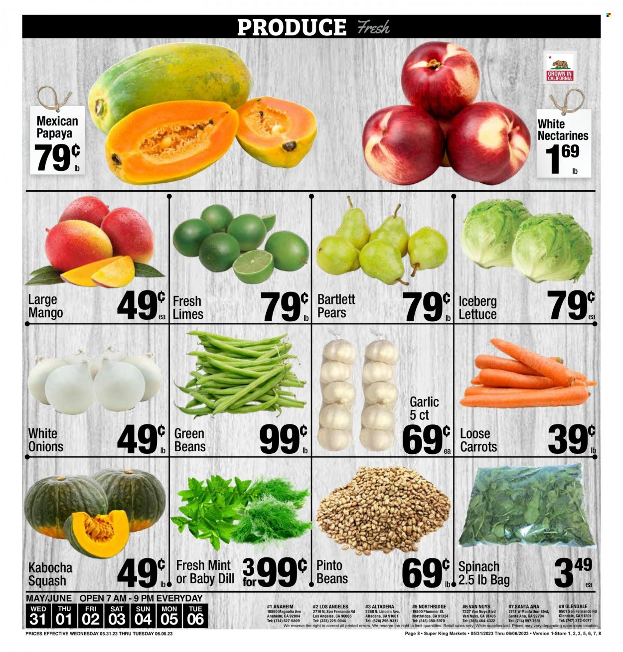 Super King Markets ad - 05/31/2023 - 06/06/2023. Page 8