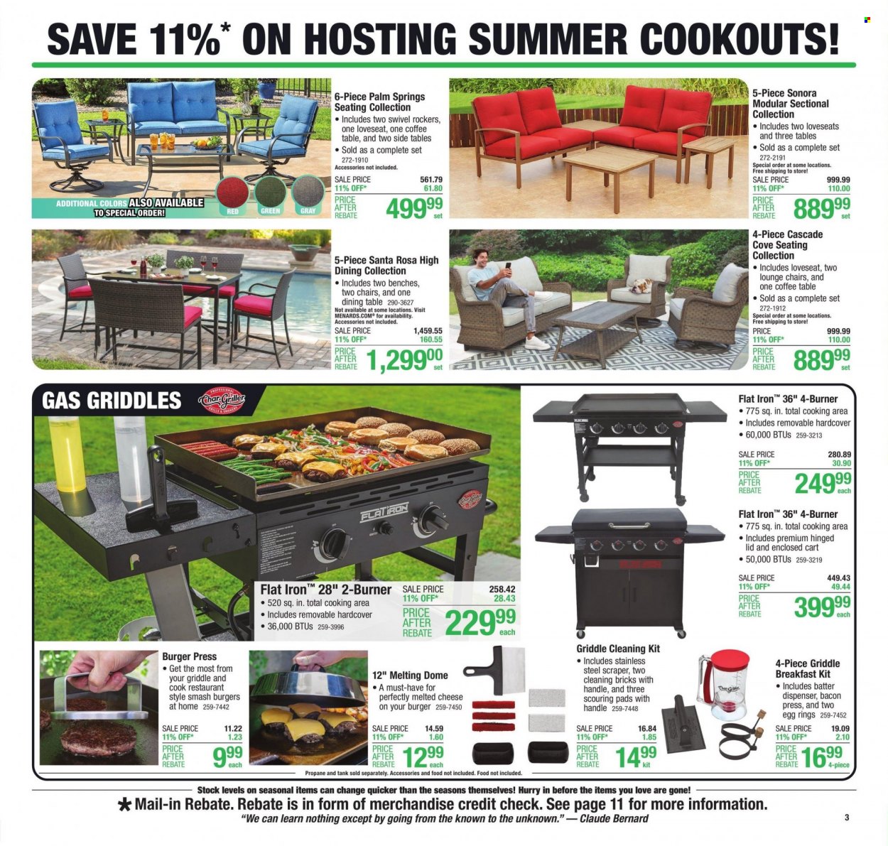 Menards ad - 05/31/2023 - 06/11/2023. Page 7