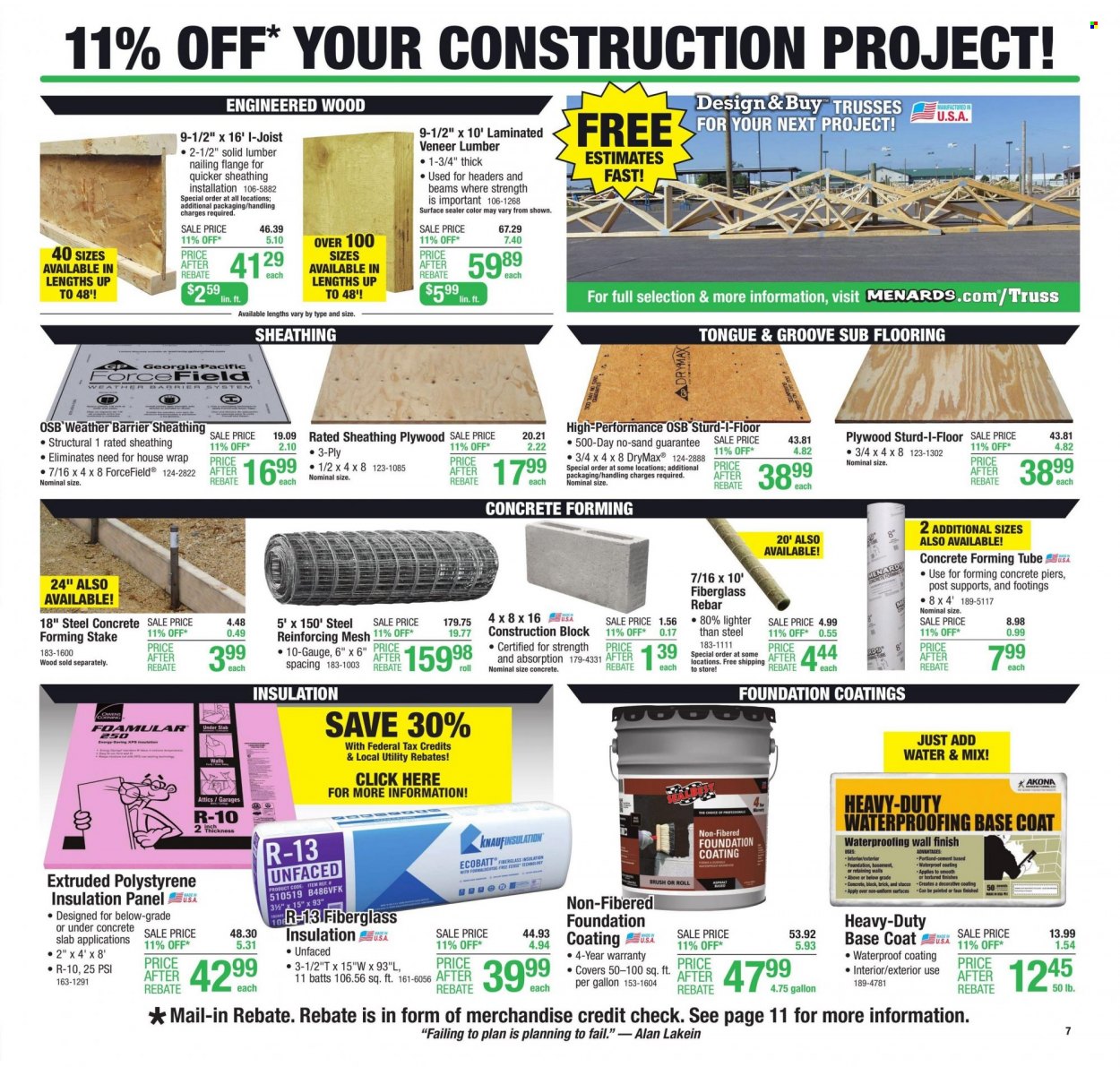 Menards ad - 05/31/2023 - 06/11/2023. Page 17