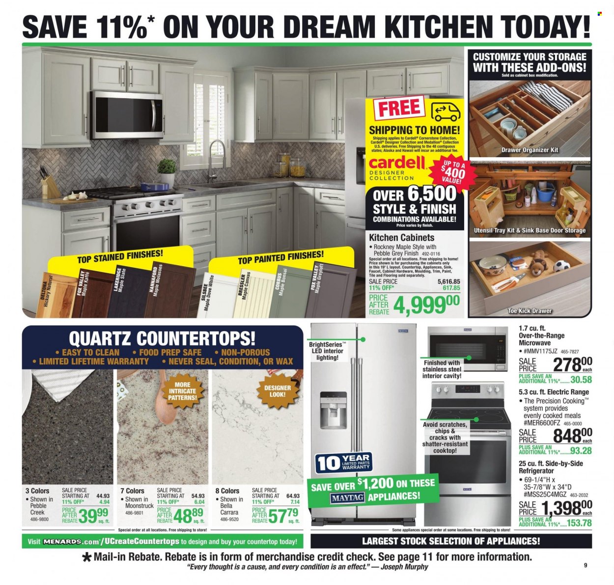 Menards ad - 05/31/2023 - 06/11/2023. Page 21