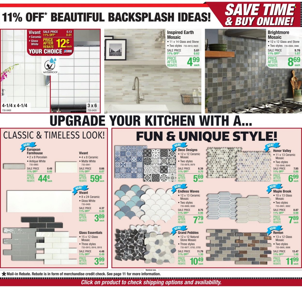 Menards ad - 05/31/2023 - 06/11/2023. Page 23