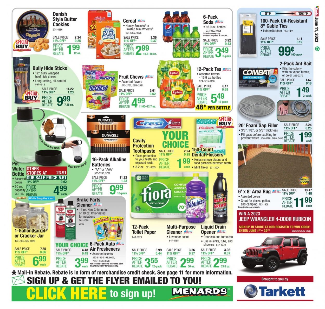 Menards ad - 05/31/2023 - 06/11/2023. Page 27