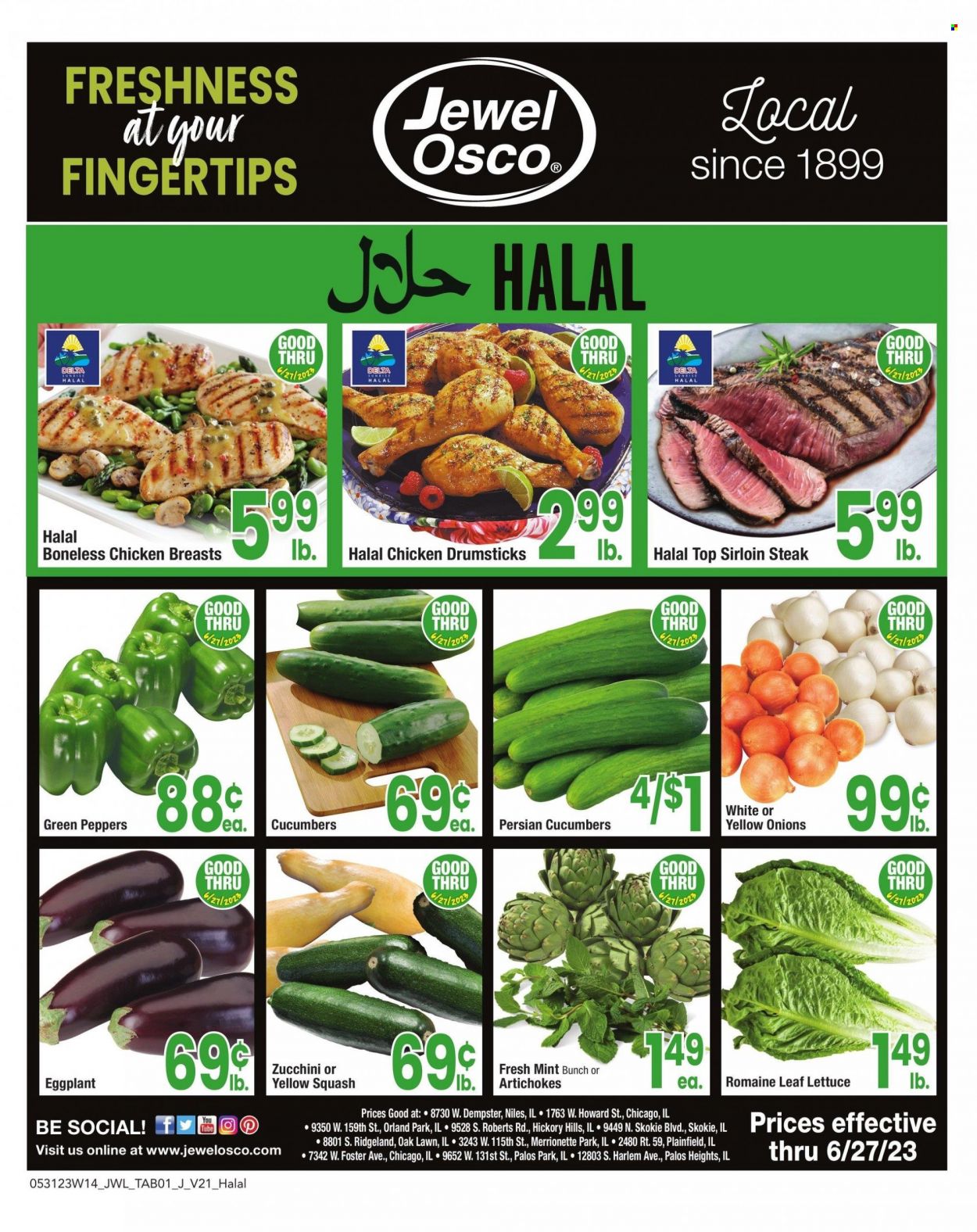 Jewel Osco ad - 05/31/2023 - 06/27/2023. Page 1